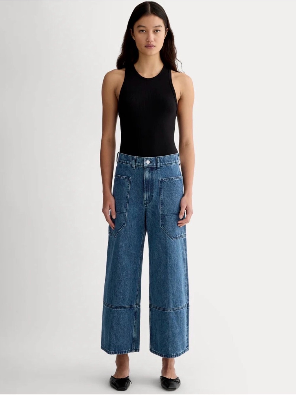 Everlane Way High Gardener Crop Jeans